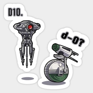 D10 & D-0 Sticker